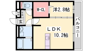 ラベニールの物件間取画像